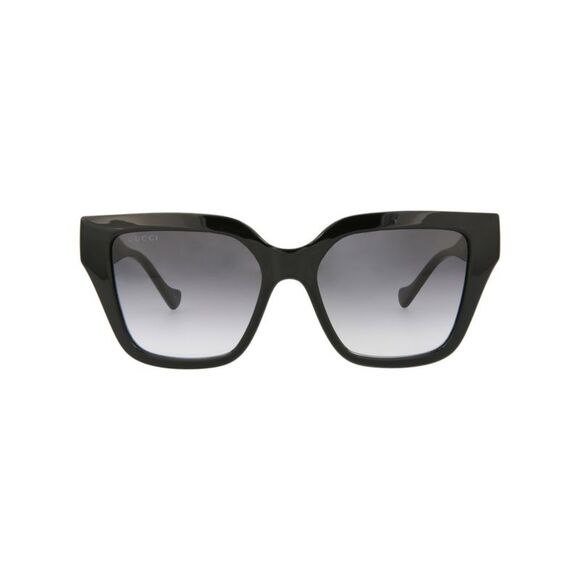 Gucci Square-Frame Injection Sunglasses Black Womens - Picture 1 of 6